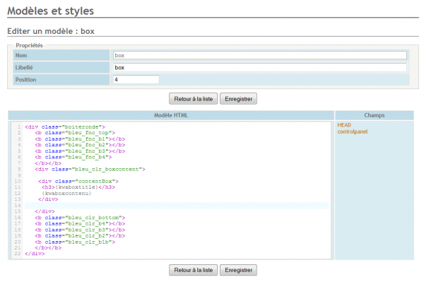 Pages et contenus du site Login.png